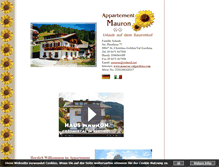 Tablet Screenshot of mauron-valgardena.com